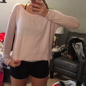 American Eagle Baby Pink Sweater